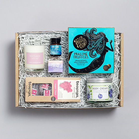 Create a Gift Box with Truffles & Candles