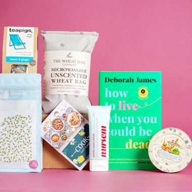 Cancer Gift Box with How To Live When You Could Be Dead by Deborah James