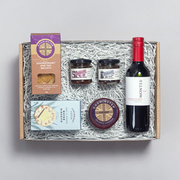 Cheese & Wine Gift Box from Don't Buy Her Flowers