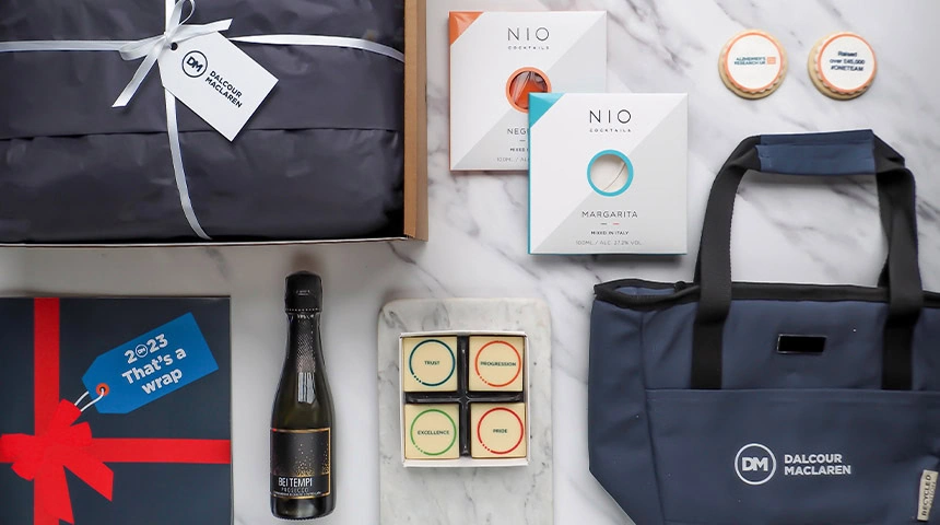 Client gift idea for Dalcour Maclaren